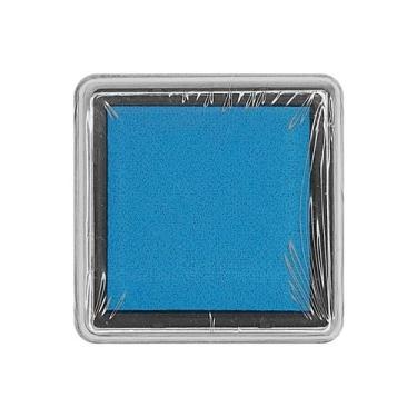 Imagem de Almofada Carimbeira 4x4 - Cores Sortidas - Unidade - Importado, Azul