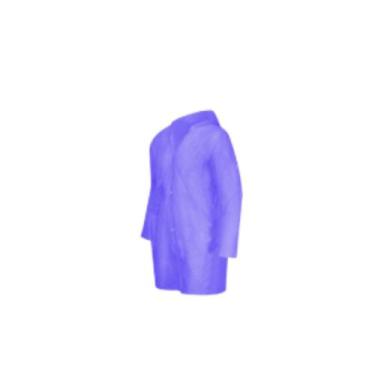 Imagem de Capa de chuva infantil com capuz colorida descartavel - Art House, Rox