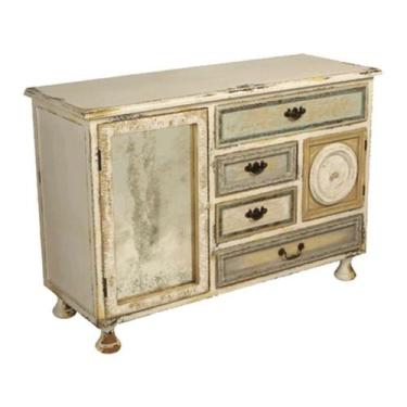 Imagem de Armario Gabinete Madeira de Lei Rustico Design Desgastado - LUXdécor