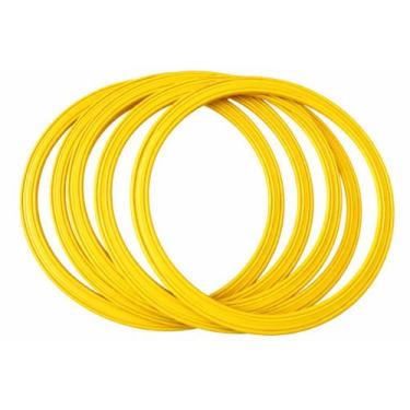 Imagem de Kit 5 Argolas de Agilidade 41cm  Treino Funcional, Coordenação, Veloci