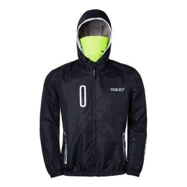Imagem de Jaqueta Texx Corta Vento Neon Pto Impermeável Moto Ciclismo, 3G