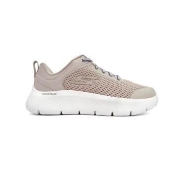 Imagem de Tenis skechers go walk flex feminino 124817, Cinza, Azul, 36