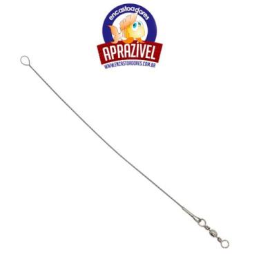 Imagem de CABO FLEXIVEL APRAZIVEL C/ GIRADOR E ENCAGTE RAPIDO 20CM 5pç