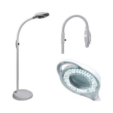 Imagem de Lupa Flexível com Base Fixa Branco - Doutor da Estética, 110V