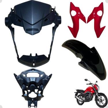 Imagem de Frente Frontal Farol Completo Com Aranha do Painel + Paralama Dianteir