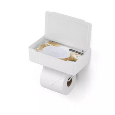 Imagem de Porta Papel Higiênico Multifuncional 1329 para Lenços Umedecidos e Cel