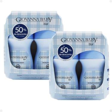 Imagem de Kit Giovanna Baby: 4 Desodorante Roll-On Blue