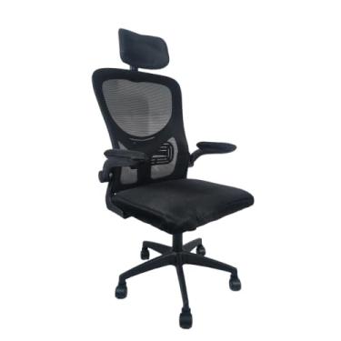 Imagem de Cadeira Escritório Ergonômica Estofado Confortável Office