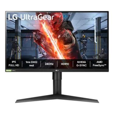 Imagem de Monitor LG UltraGear 27GN750-27" IPS Full HD, 240Hz, 1ms (GtG), NVIDIA