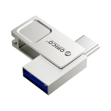 Imagem de Pen Drive Dual USB C OTG 2 Em 1 Para MacBook Android Carro ORICO 256GB