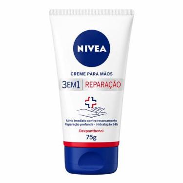 Imagem de Creme para mãos nivea 3 em 1 reparação 75g