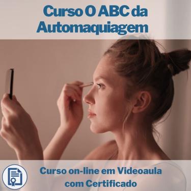 Imagem de Curso on-line em videoaula O ABC da Automaquiagem com Certificado