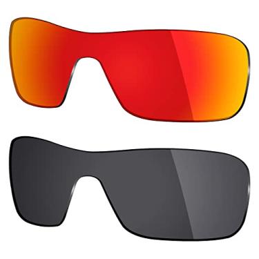 Imagem de 2 pares de lentes polarizadas de substituição da Mryok para óculos de sol Oakley Turbine Rotor – Opções