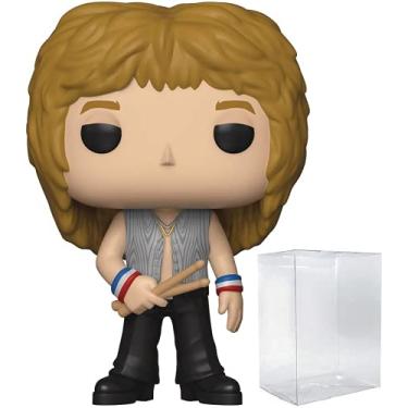 Imagem de POP Rocks: Queen - boneco Funko Pop de vinil de Roger Taylor (combinado com capa protetora Pop Box compatível), multicolorido, 9,5 cm