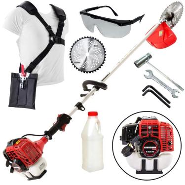 Imagem de Roçadeira Lateral Kawashima KW340T Plus 33CC Empunhadura Circular