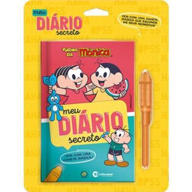 Imagem de Meu Diário Mágico Turma Da Mônica Com Caneta