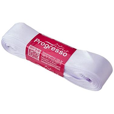 Imagem de Fitas Progresso CF005-201 Fita de Cetim, 22 mm, 10 m, Branco