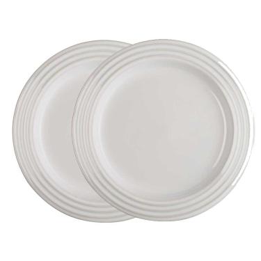 Imagem de Prato Raso 2 Peças 27 cm Branco Le Creuset