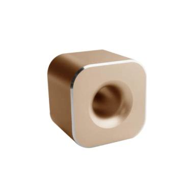 Imagem de Suporte de caneta de alumínio, mini suporte de caneta de ouro base de recipiente para caneta, escova de escova de dentes, organizador de armazenamento de mesa de cigarro eletrônico - perfeito para estudantes e escritório (ouro tirano local)