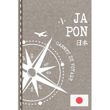Imagem de Japon Carnet de Voyage: Cahier de Voyageurs Dot Grid Pointillé A5 - Dotted Journal de bord pour Ecrir. Livre pour l'écriture, dessiner. Souvenirs d'activités vacances - Notebook á points