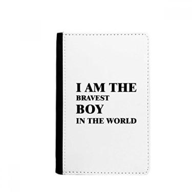 Imagem de Carteira I Am The Bravest Boy Passport Holder Notecase Burse, Multicolor