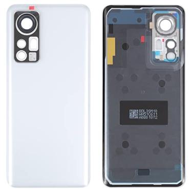 Imagem de For Xiaomi 12S Original Battery Back Cover(White)