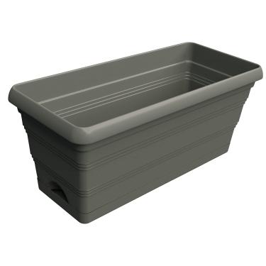 Imagem de Jardineira Porto 40 Cm C/Res Cinza