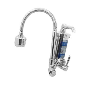 Imagem de Torneira Filtro Tubo Gourmet Com Copo Abs C61 Parede