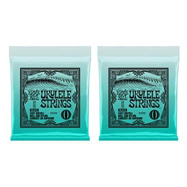 Imagem de Encordoamento Concert/Soprano P/Ukulele Nylon Ball-End Black P02326 Ernie Ball - P02326