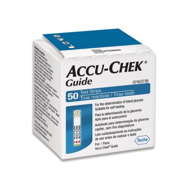 Imagem de Migrado Conectala>Accu-Chek Guide c/ 50 Tiras Reagentes - Roche ACCU CHECK 