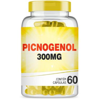 Imagem de Picnogenol 300mg com 60 cápsulas Elasticidade da Pele-Unissex