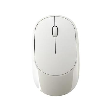 Imagem de Generic 1 Unidade Mouse Ergonômico Mouse Sem Fio Para Notebook Mouse Sem-fio Mouse Para Notebook Mouse Óptico Mudo Mouse Para Jogos Com Botões Programáveis Botão Branco Computador Portátil