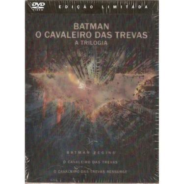 Imagem de Box Batman - O Cavaleiro Das Trevas A Trilogia - 6 Dvd's - Warner