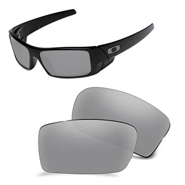 Imagem de AOZAN Lentes de reposição polarizadas ANSI Z87.1 para óculos de sol Oakley Gascan - Gainsboro