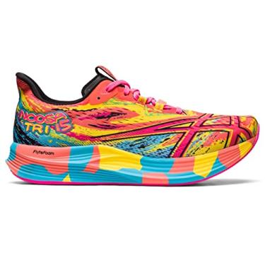 Imagem de ASICS T nis de corrida masculino Noosa TRI 15, Aqu rio/amarelo vibrante, 11.5