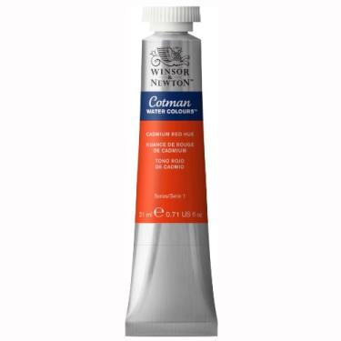 Imagem de Winsor & Newton Tinta Aquarela Cotman, Tubo de 21 ml (7 oz), Cor Vermelha Cádmio
