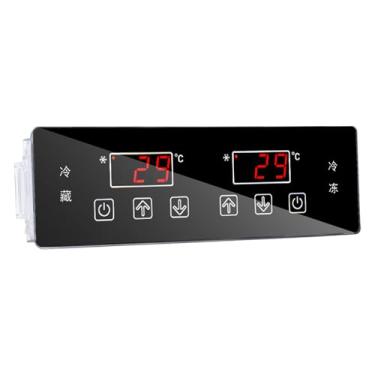 Imagem de Controlador de Temperatura do Freezer Placa de Controle do Controlador do Termostato Proteção IP65 220V 10A para Incubadora Chocadeira Geladeira Fermentador Répteis Com Efeito de