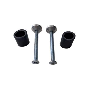 Imagem de Kit Bucha Para Fixação De Peso De Guidão Oco Universal C/ Parufuso Aut