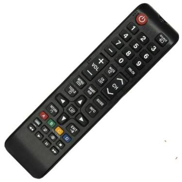 Imagem de Controle Remoto Compativel TV Samsung LED LCD + PIlhas