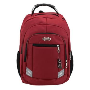 Imagem de mochila notebook c/ faixa refletiva motoqueiro 2010 - FRABAGS , Vermel