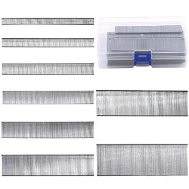 Imagem de Swpeet Kit de pregos de acabamento reto galvanizado F50-5.1 cm F50-5.1 cm, pregos de arma e pequenos pregos de acabamento para pistola Brad Nailer