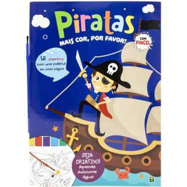 Imagem de Livro - Mais Cor, por favor! Piratas