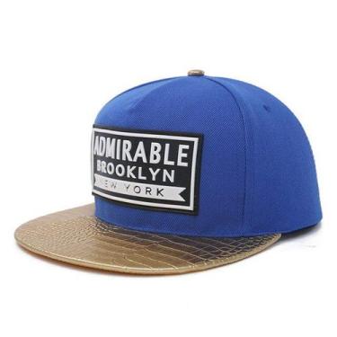 Imagem de Boné Unissex  Hip-Hop Com Estampa De Snapback RANAWELLA - ElaShopp