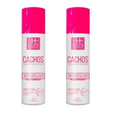 Imagem de 2 Creme Ativador e Modelador De Cachos Hboni 500ml