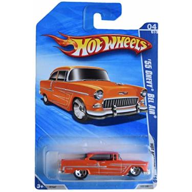 Imagem de Hot Wheels '55 Chevy Bel Air, Hot Auction '10 4/10 [Orange]