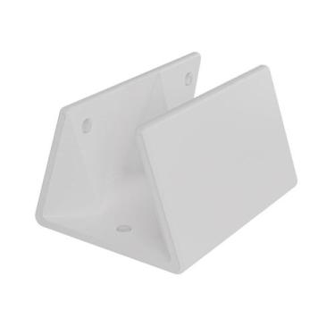 Imagem de Suporte De Mesa para Notebooks Fechado Trapézio - Criptonita, Branco, 