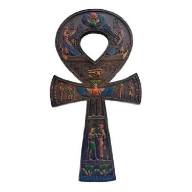 Imagem de Cruz Egipcia Ankh Ansata Chave Ressurreição Decorativo - HC Decoraçoes