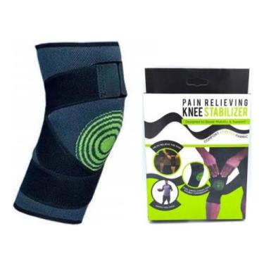 Imagem de Joelheira Tensor Atletismo Pain Relieving Knee Stabilizer - Não Inform