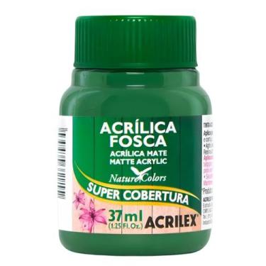 Imagem de Tinta acrilica fosca 37ml acrilex escolha a cor, 582 - VERDE GRAMA