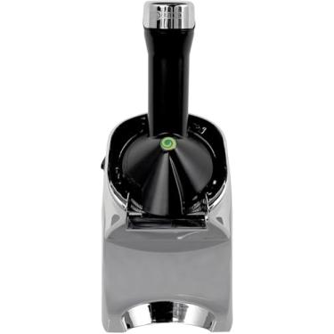 Imagem de Máquina Sorvetes 902 Classic Vegan, Máquina de Servir Sorvete de Frutas Congeladas Sem Laticínios, Inclui 36 Receitas, 200 Watts, Prata